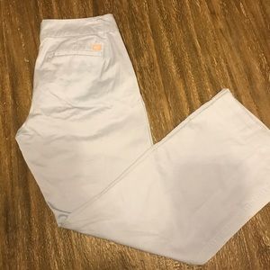 Vineyard Vines Light Blue cropped chino pants